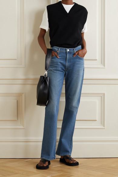 THE ROW Chiara Cotton-jersey T-shirt In White