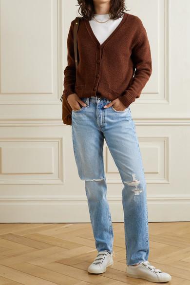 THE ROW Chiara Cotton-jersey T-shirt In White