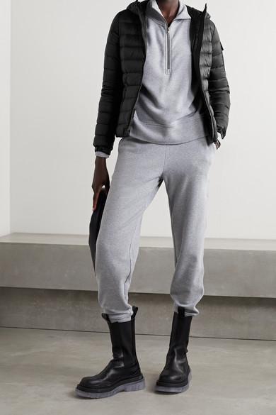 BOTTEGA VENETA Tire Rubber-trimmed Leather Chelsea Boots In Black Transparent