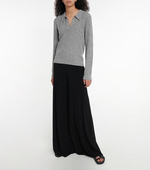 NORMA KAMALI Jersey Trousers In Multi