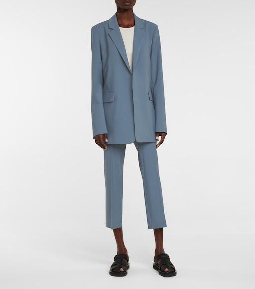 JOSEPH Scoop-neck Stretch Silk Tank In Black