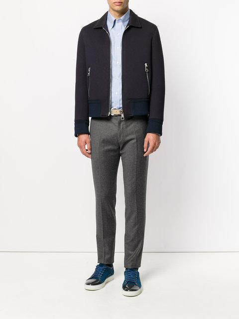 POLO RALPH LAUREN Embroidered Logo Cotton Shirt In Pastel