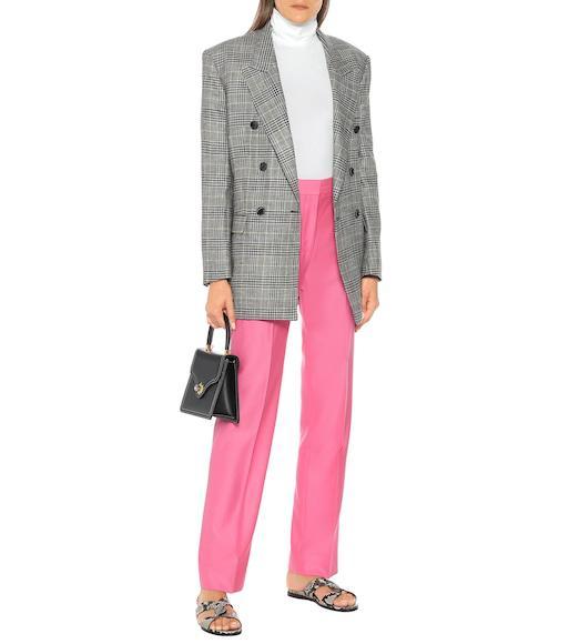 WOLFORD Fitted White Turtleneck Bodysuit