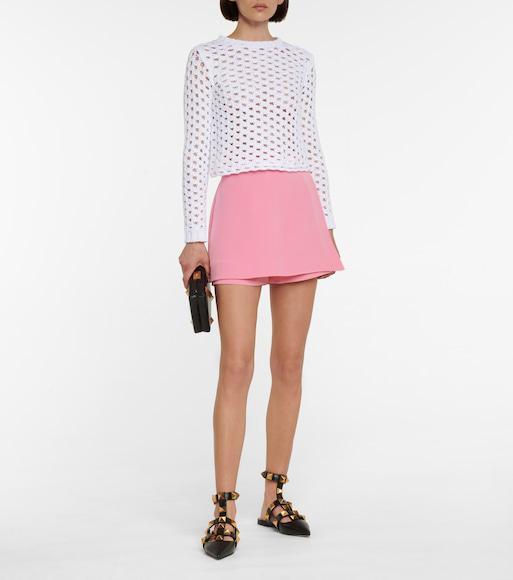 VALENTINO GARAVANI Rockstud Detail Pointed Toe Pumps In Black