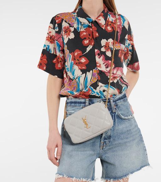 AGOLDE Parker High-rise Fray Hem Denim Shorts In Swapmeet