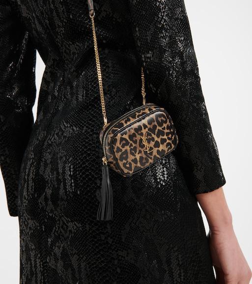 SAINT LAURENT Tribute Platform Sandals In Smooth Leather Shoes In Black