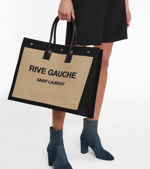 SAINT LAURENT Cotton T-shirt With Frontal Iconic Print In White