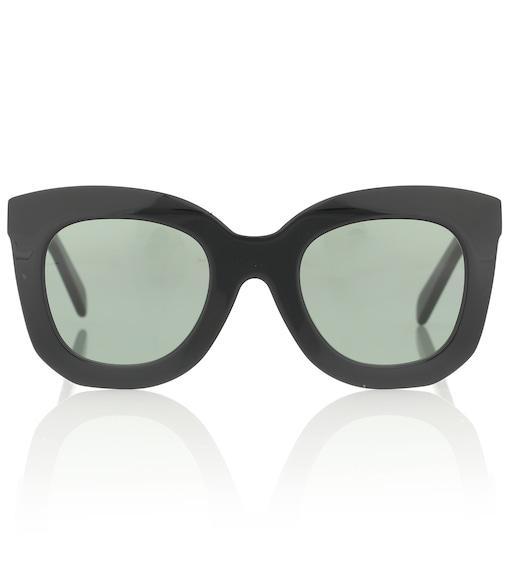 CELINE Round Sunglasses In Black