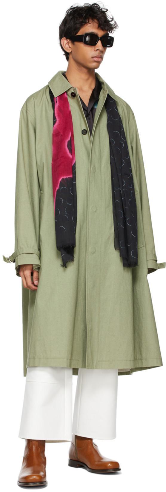 VALENTINO Baggy Fit Tapered Trousers In White