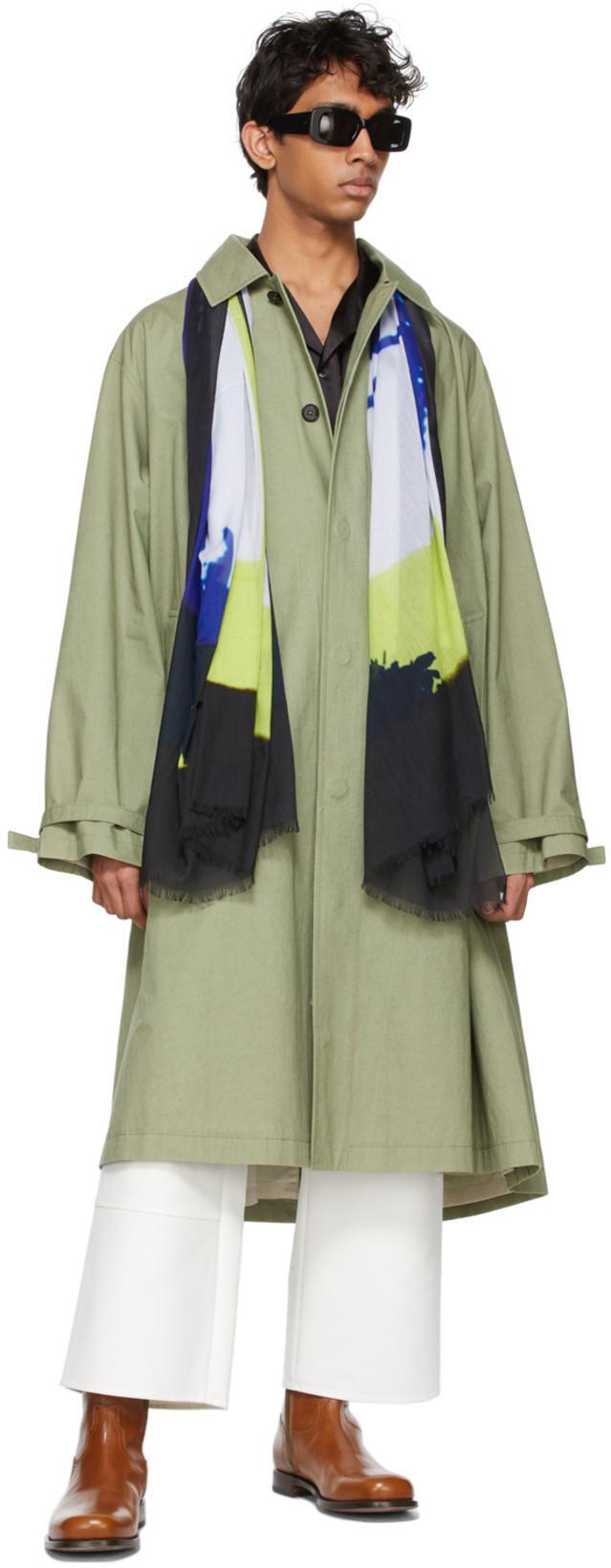 VALENTINO Baggy Fit Tapered Trousers In White