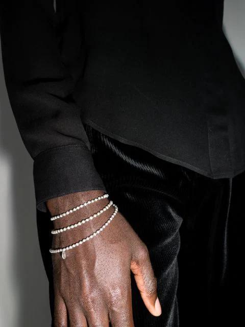 WOLFORD Women's 7005 Black Aurora Crewneck Stretch-jersey