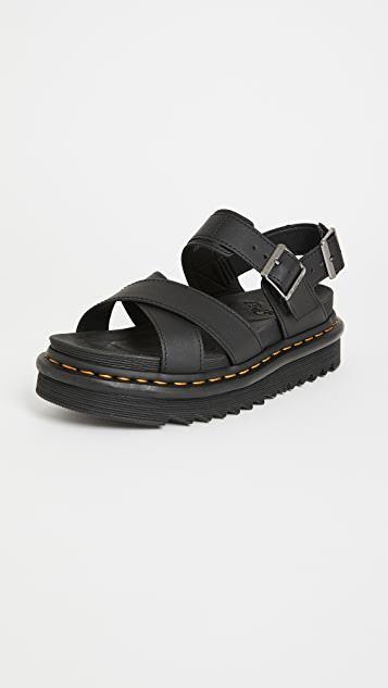 DR. MARTENS Voss Ii Black Athena Sandal