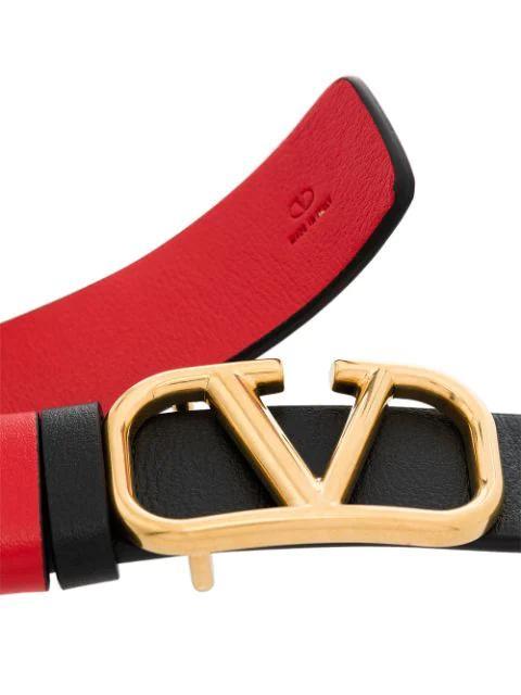 VALENTINO GARAVANI Roman Stud Leather Point-toe Flats In Black