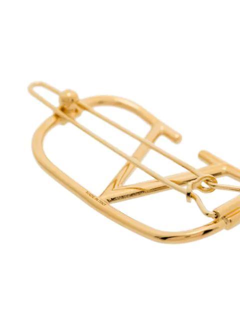 VALENTINO GARAVANI Vlogo Hair Clip In Cs4 Oro 18