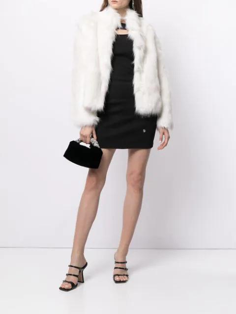 UNREAL FUR Fur Delish Jacket In Ivory - Atterley In Weiss