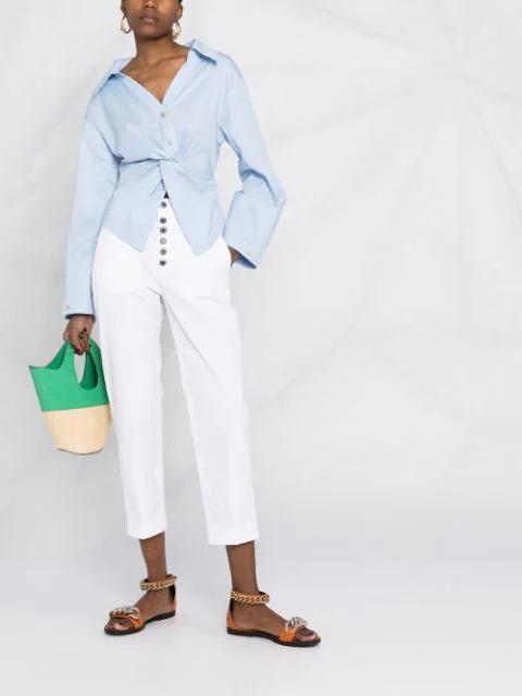 DONDUP Koons Gioiello Jeans In White