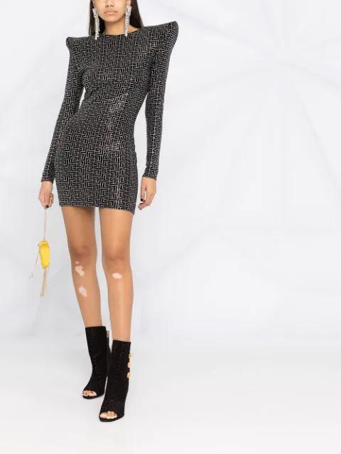 SAINT LAURENT 11cm Heel Open Toe Patent Leather Sandals In Black