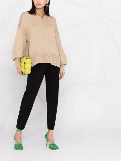 THEORY Treeca 2 Cropped Stretch-wool Slim-leg Pants In Black