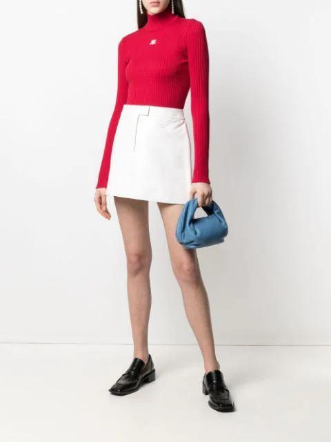 COURRÈGES Courreges Women Red Viscose Blend Sweater