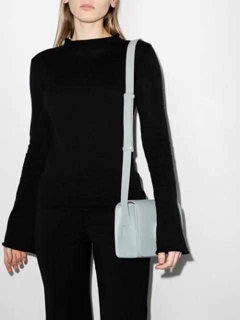 MARNI Crisscross Leather Wedge Platform Sandals In White