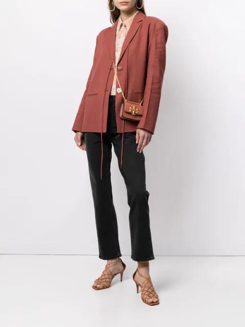 AGOLDE Panoramic Wild Straight-leg-jeans In Schwarz