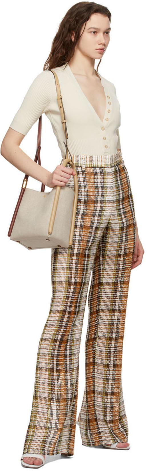 JACQUEMUS Yauco Buttoned Rib-knitted Bodysuit In Beige