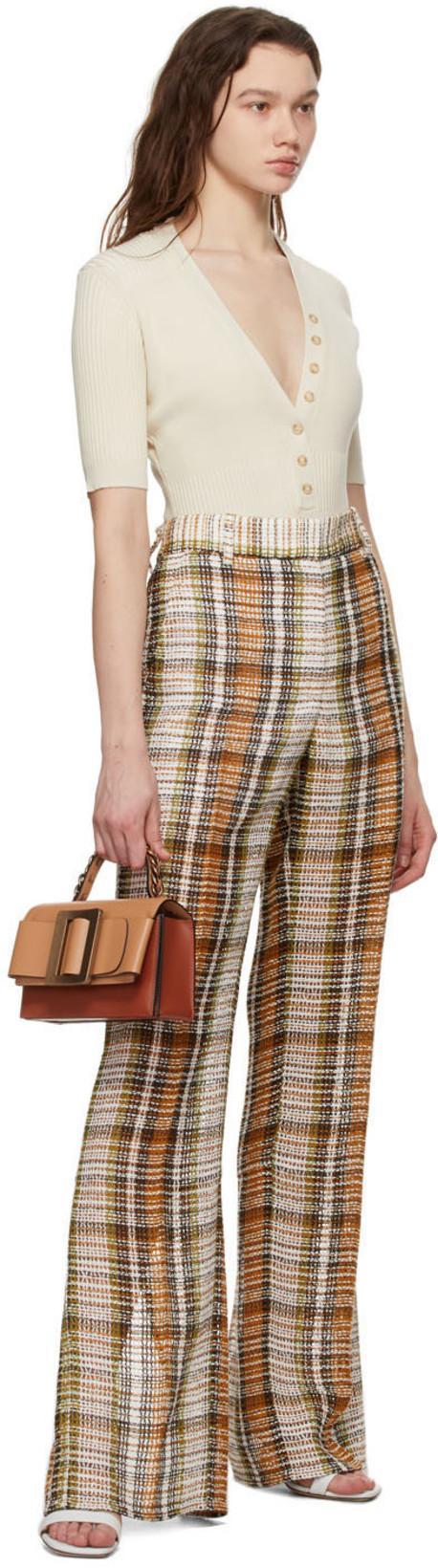 JACQUEMUS Yauco Buttoned Rib-knitted Bodysuit In Beige