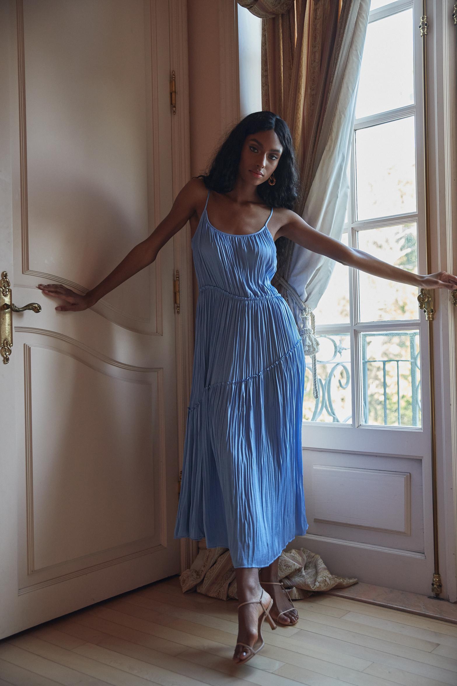 TONY BIANCO Caprice Heel In Skin Capretto