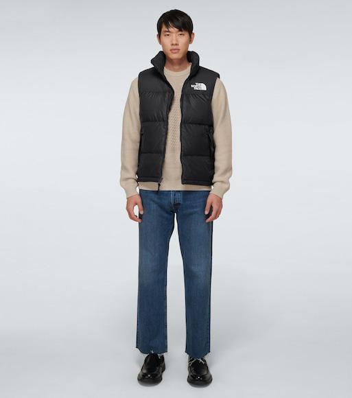 THE NORTH FACE Men's 1996 Retro Nuptse Vest In Black In Nero Neri E Grigi