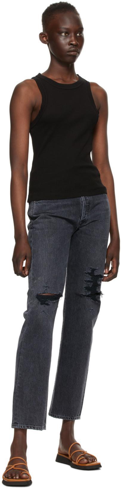 CITIZEN OF HUMANITY Citizens Of Humanity Isabel Rib Tank In Black