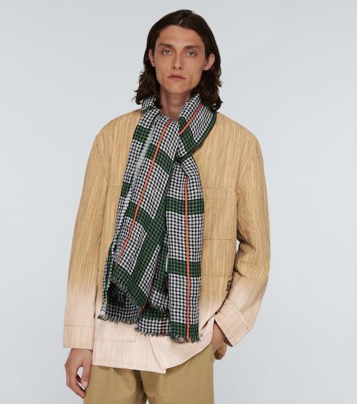 LOEWE Slim-fit Logo-embroidered Cotton-jersey T-shirt In White