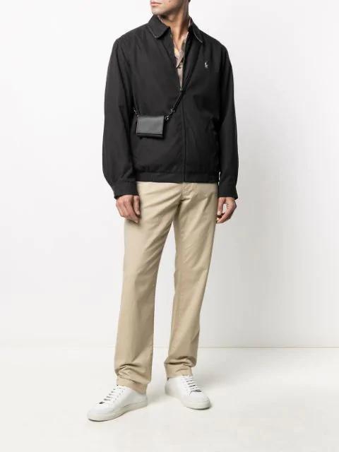 POLO RALPH LAUREN Bi-swing Lightweight Zipped Jacket Clothing In Black