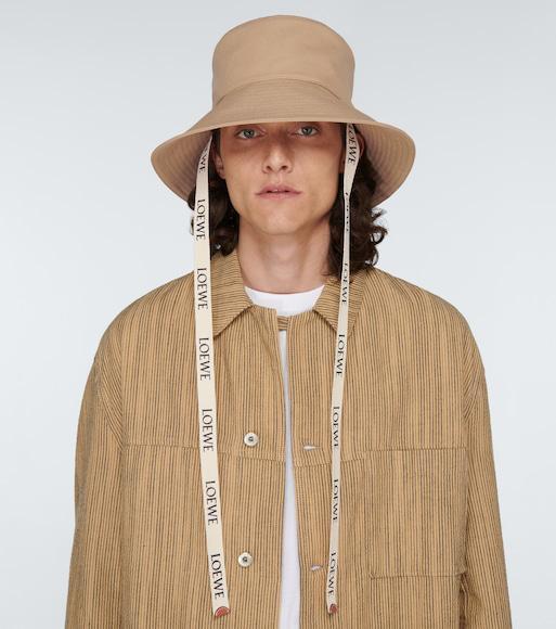 LOEWE Slim-fit Logo-embroidered Cotton-jersey T-shirt In White