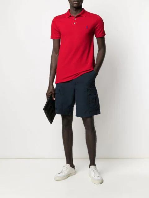 POLO RALPH LAUREN Classic Fit Cotton Polo In Ruby Heather