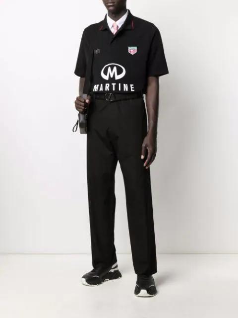 GUCCI Logo-plaque Gg Motif Tie In Pink