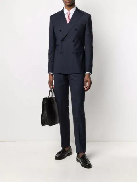 GUCCI Logo-plaque Gg Motif Tie In Pink