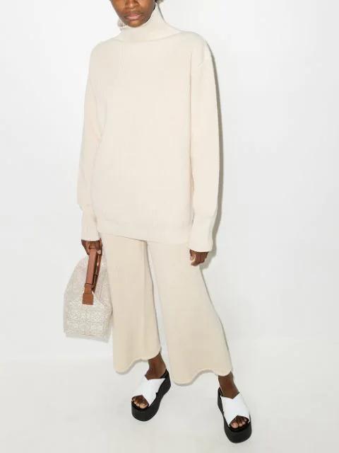 MARNI Crisscross Leather Wedge Platform Sandals In White