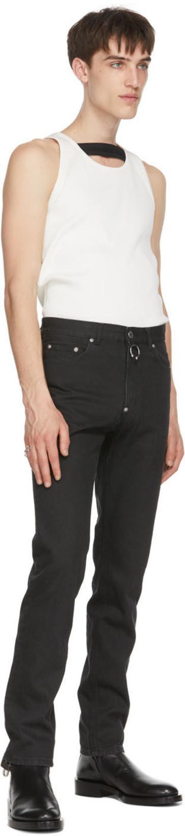 GIVENCHY Lock Black Leather Ankle Boots