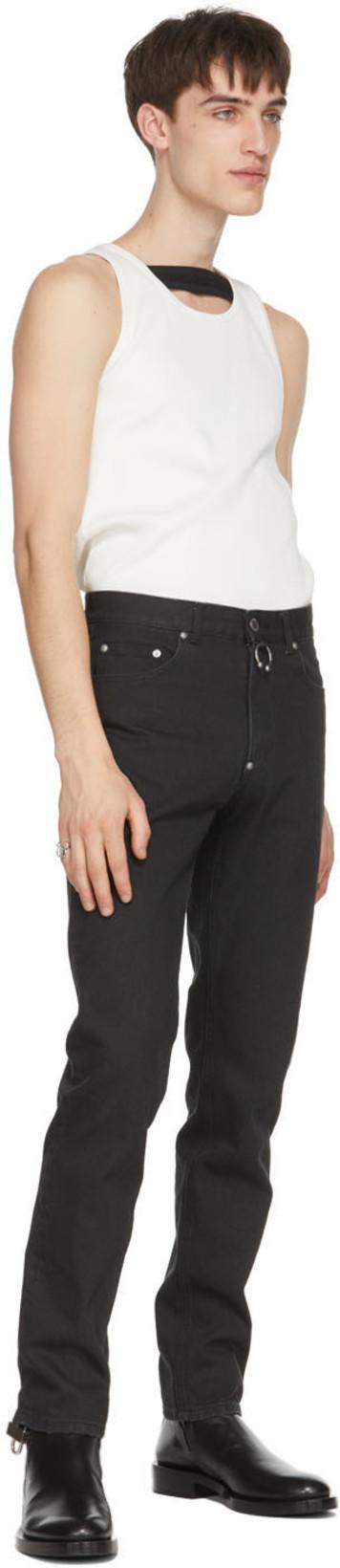 GIVENCHY Lock Black Leather Ankle Boots