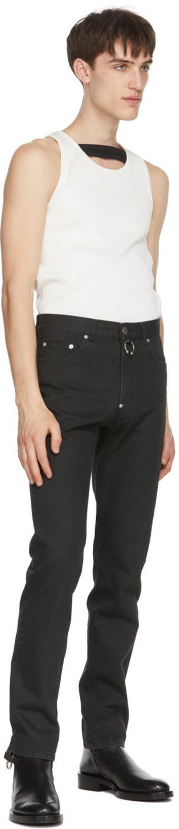 GIVENCHY Lock Black Leather Ankle Boots