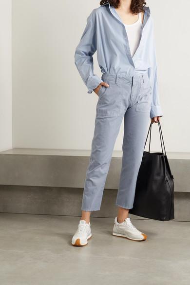 LOEWE Low-top Sneakers With Contrast Rubber Sole In White