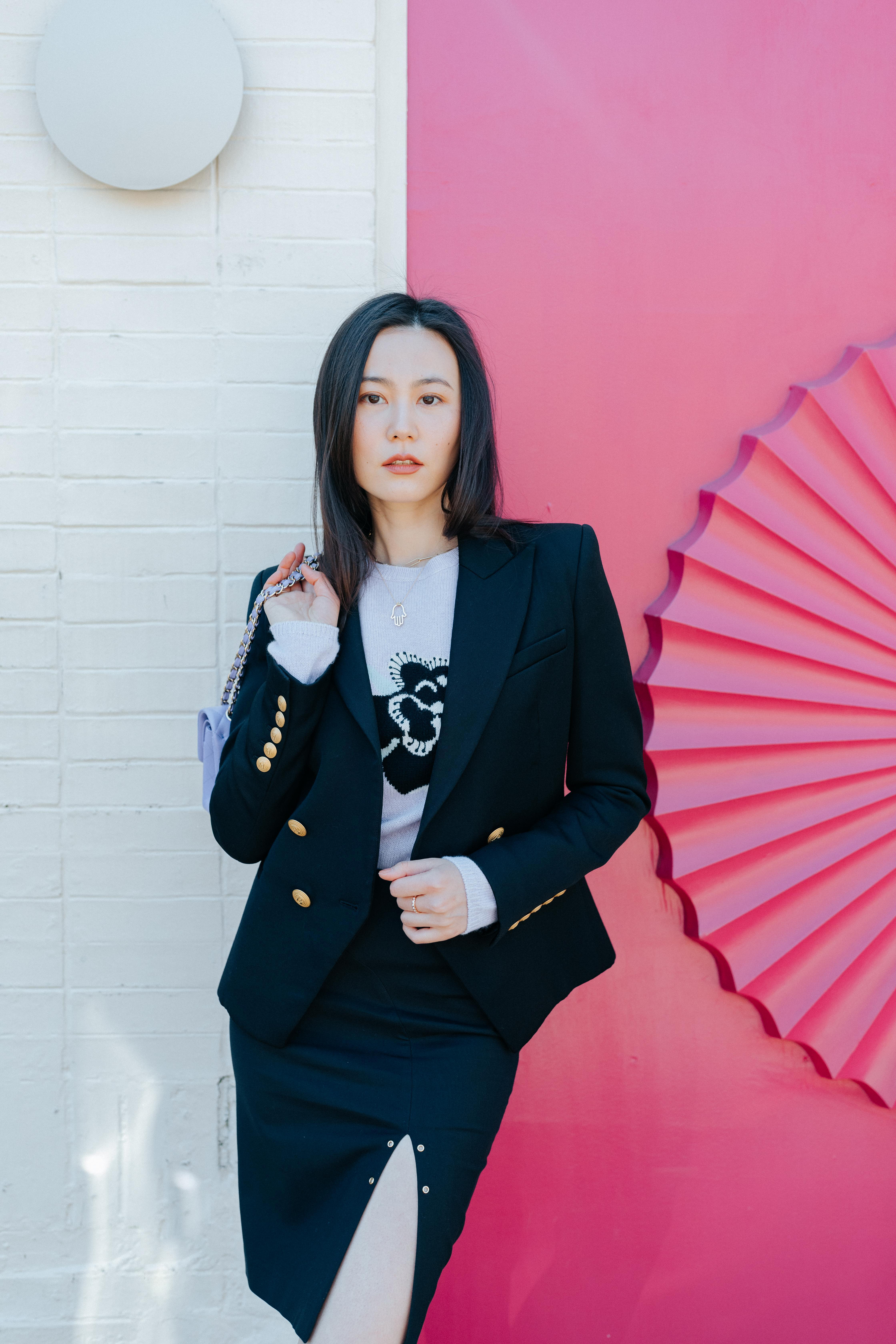 BALMAIN Wool Blazer With Iconic Metal Buttons In Black