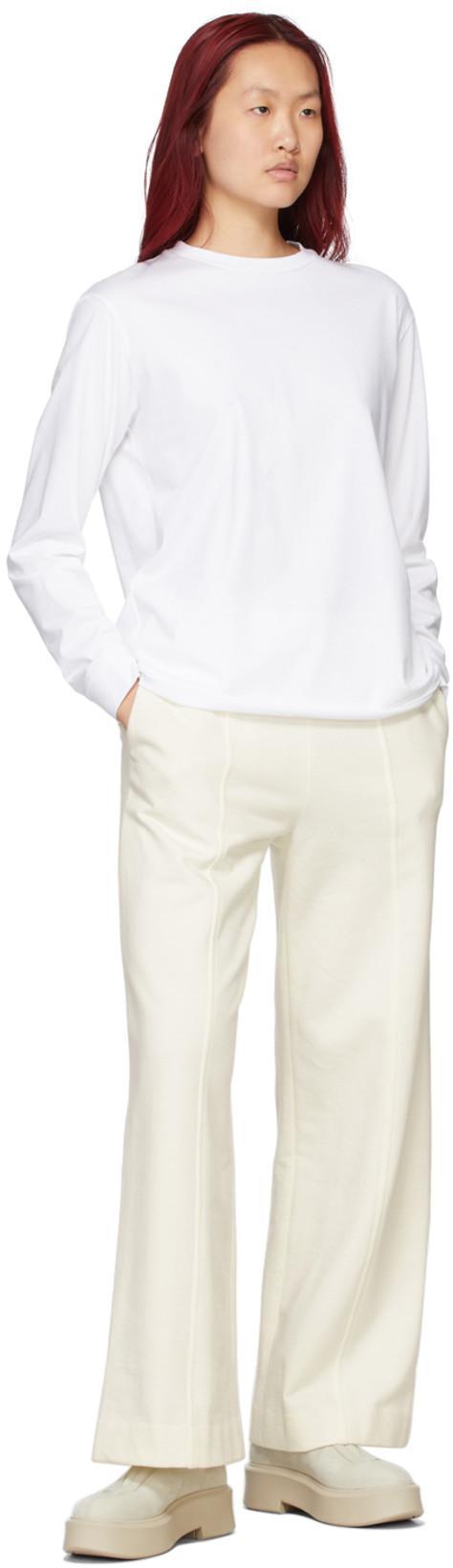 THE ROW Zip Leather Platform Boots In Gray