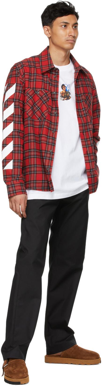 OFF-WHITE Comfort Suede Slippers In Brown