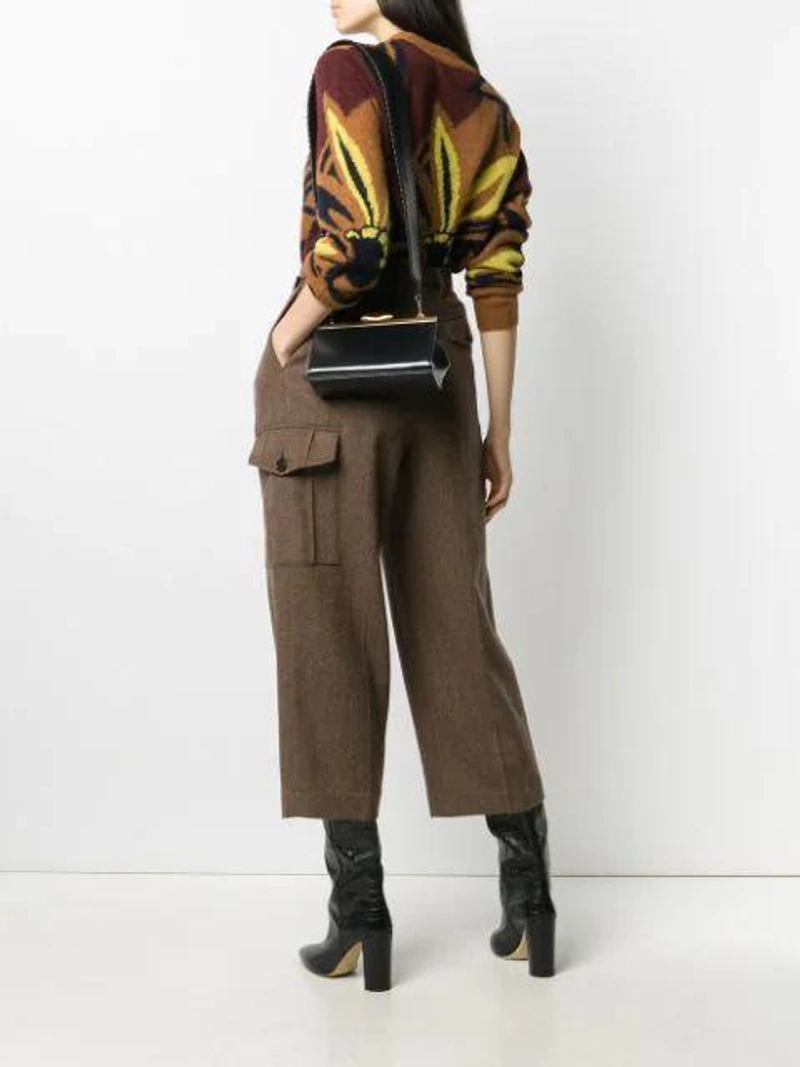 Farfetch's Post | Wearing: Reike Nen Pebble Long Mini Bag In Black; Prada Klassischer Gürtel In Brown