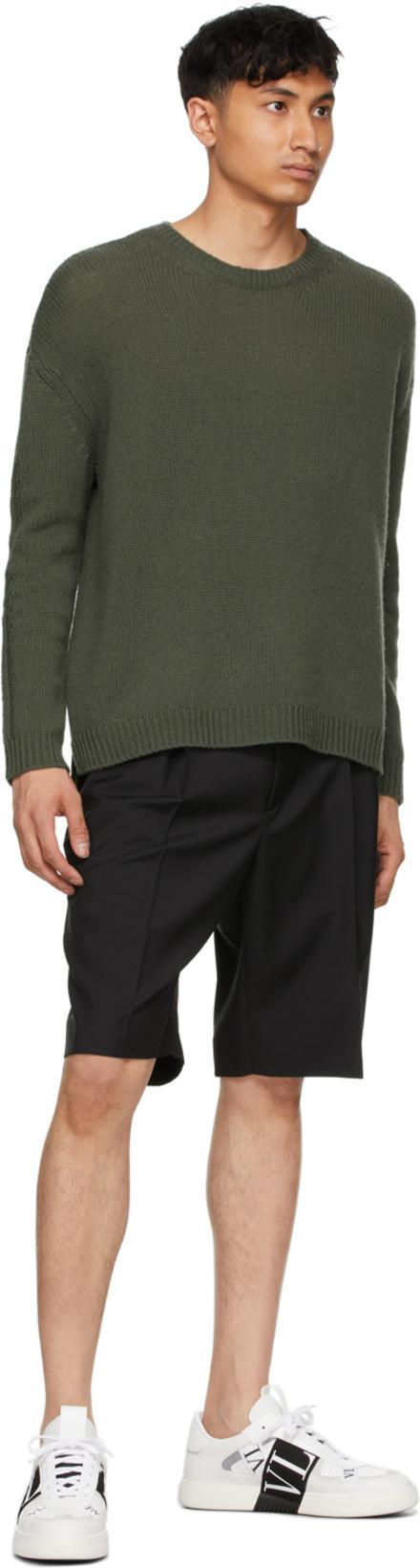 VALENTINO GARAVANI Low-top Calfskin Vl7n Sneaker In White