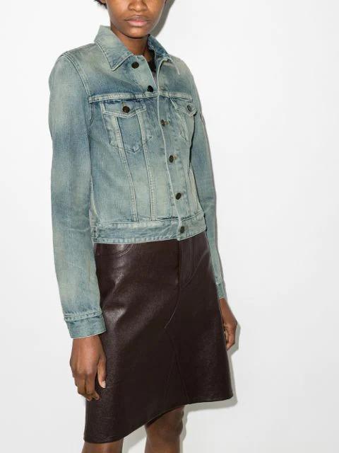 VALENTINO GARAVANI Roman Stud Leather Point-toe Flats In Black