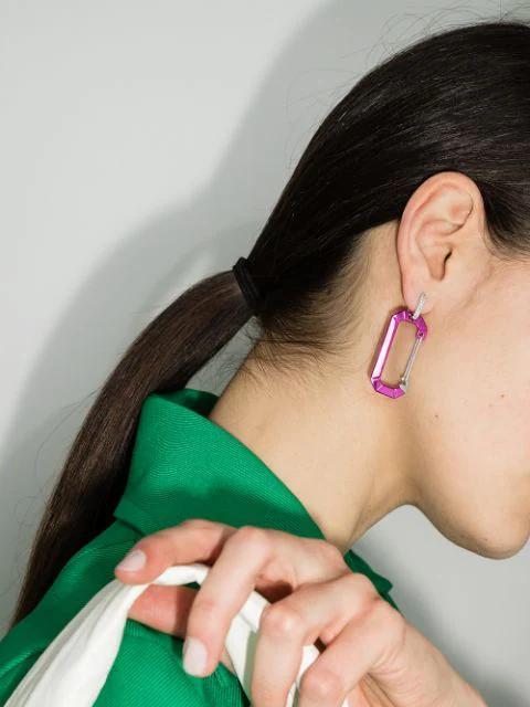 MARNI Crisscross Leather Wedge Platform Sandals In White