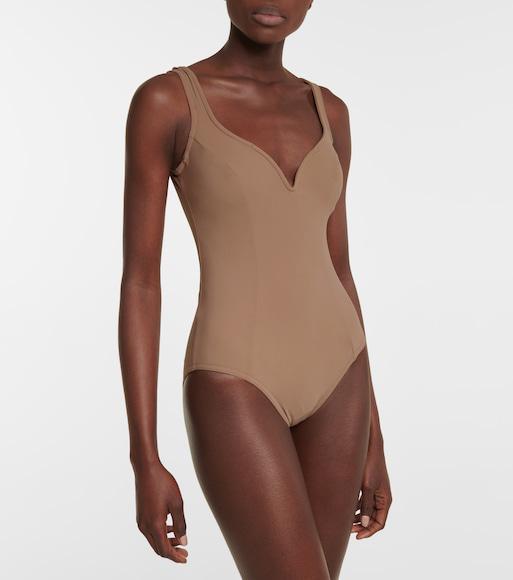 GIANVITO ROSSI Calypso Leather Thong Sandals In Black