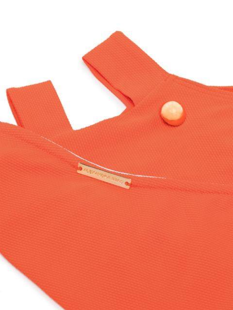 CHLOÉ Woody Embroidery Flat Slides In Gold